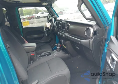 2020 Jeep Wrangler Unlimited Sport S 4X4 from USA, damaged, VIN 1C4HJXDG3LW323461